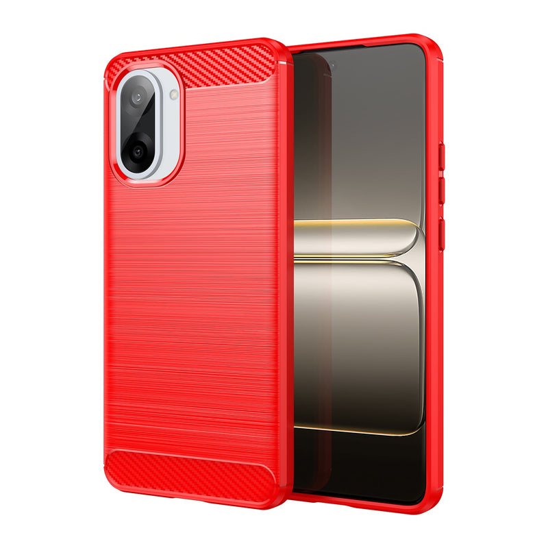 OnePlus Nord CE5 Carbon Fibre Brushed Case [Red]