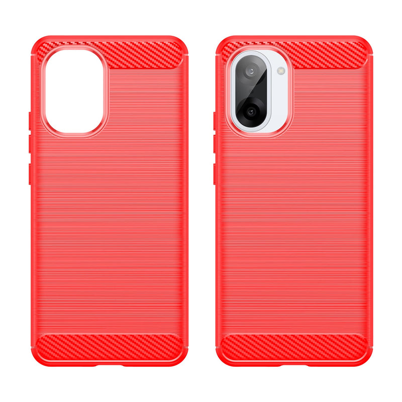 OnePlus Nord CE5 Carbon Fibre Brushed Case [Red]