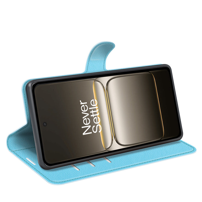 OnePlus Nord CE5 PU Wallet Case [LightBlue]