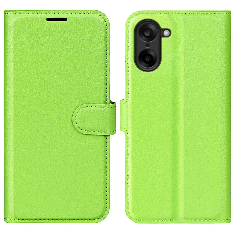 OnePlus Nord CE5 PU Wallet Case [Green]