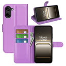 OnePlus Nord CE5 PU Wallet Case [Purple] 1