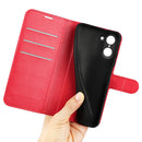 OnePlus Nord CE5 PU Wallet Case [Red]
