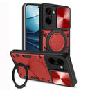 OnePlus Nord CE5 Ring Kickstand Case w/ Camera Cover [Red] 1
