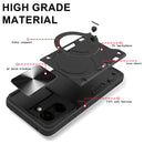 OnePlus Nord CE5 Ring Kickstand Case w/ Camera Cover [Black]