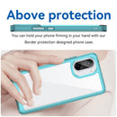 OnePlus Nord CE5 Soft TPU Bumper Case [Clear Blue] 3