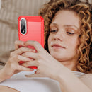 OnePlus Nord 5 Carbon Fibre Brushed Case [Red]