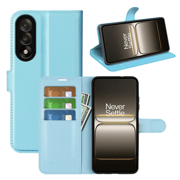 OnePlus Nord 5 PU Wallet Case [LightBlue]