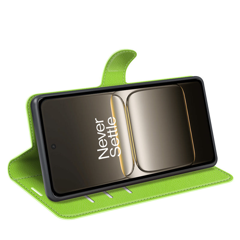 OnePlus Nord 5 PU Wallet Case [Green]