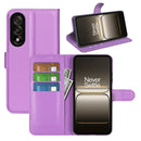 OnePlus Nord 5 PU Wallet Case [Purple]