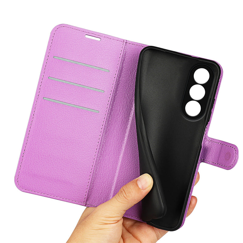 OnePlus Nord 5 PU Wallet Case [Purple]
