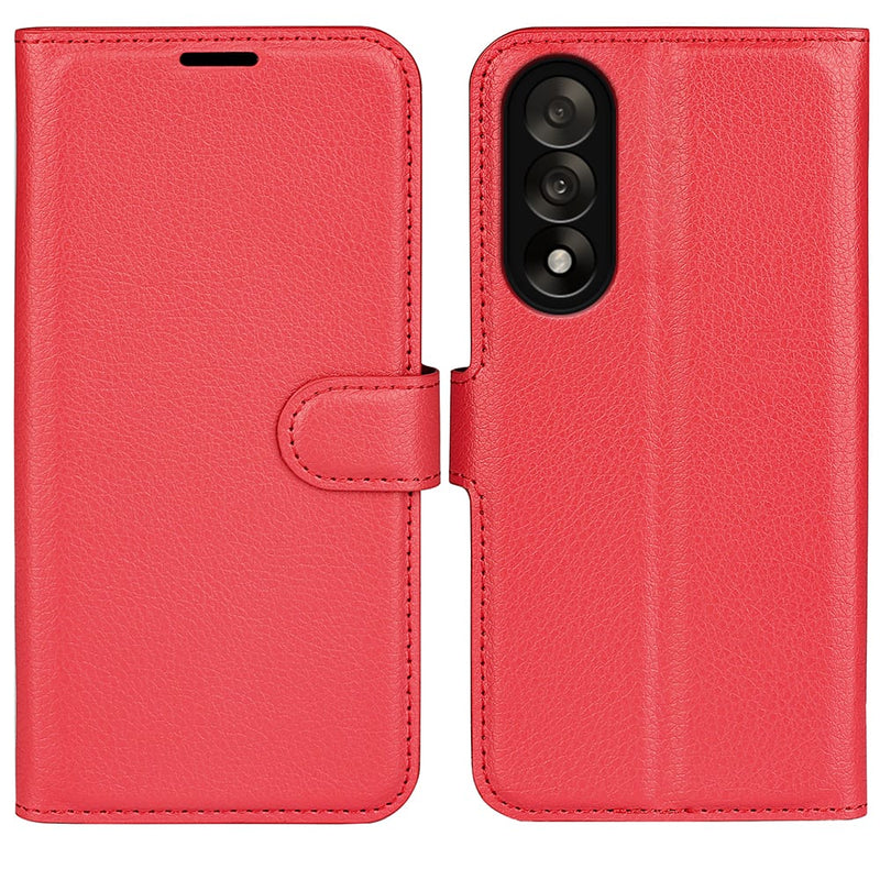 OnePlus Nord 5 PU Wallet Case [Red]