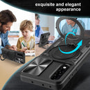 OnePlus Nord 5 Ring Kickstand Case w/ Camera Cover [Purple]