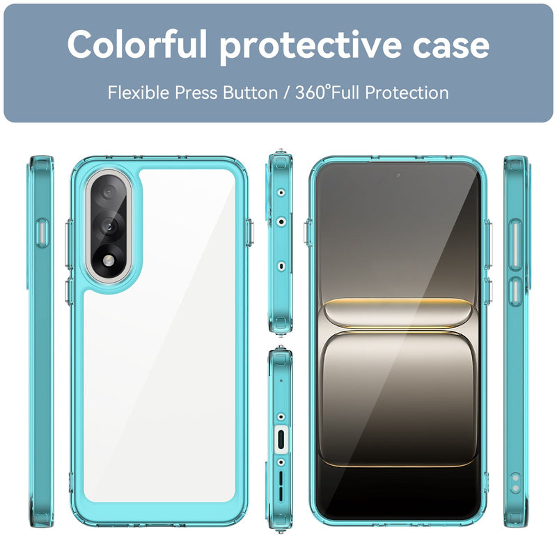 OnePlus Nord 5 Soft TPU Bumper Case [Clear Blue]