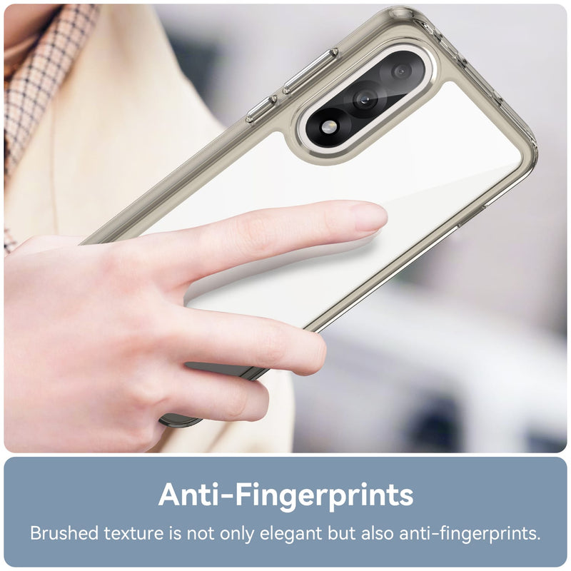 OnePlus Nord 5 Soft TPU Bumper Case [Clear Grey]