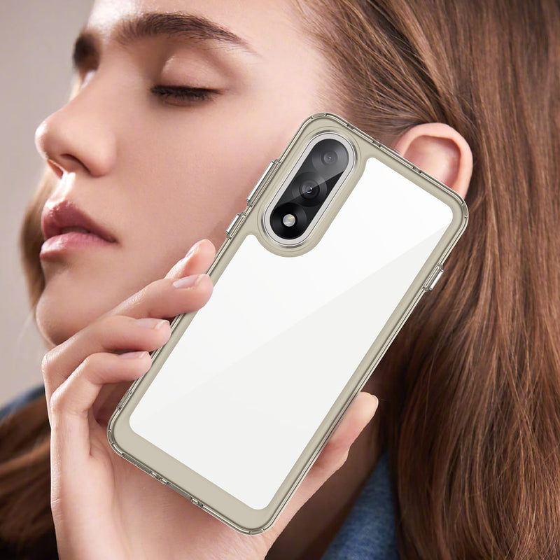 OnePlus Nord 5 Soft TPU Bumper Case [Clear Grey]