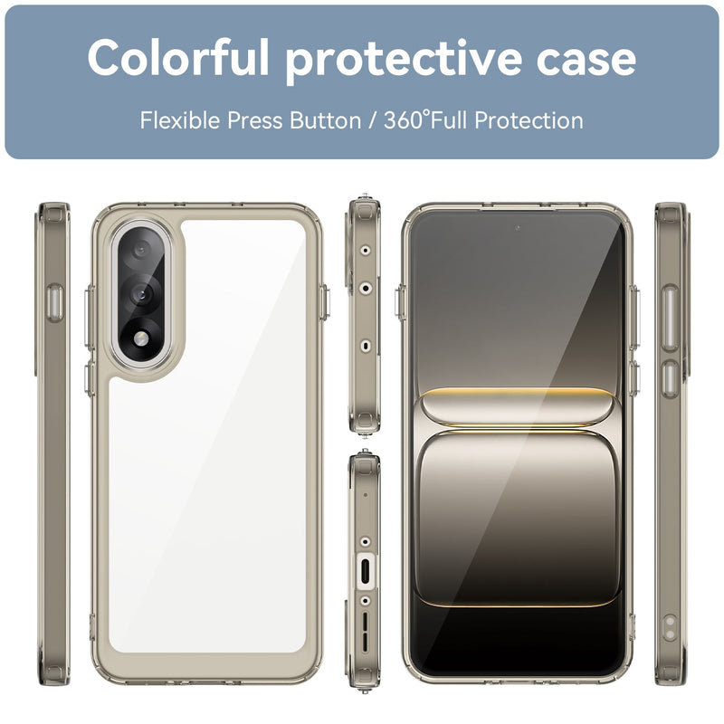 OnePlus Nord 5 Soft TPU Bumper Case [Clear Grey]
