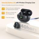 Open Ear Clip Headphones Wireless Earbuds Bluetooth