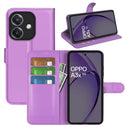 OPPO A40 4G PU Leather Wallet Case [Purple] 1