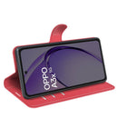OPPO A40 4G PU Leather Wallet Case [Red] 7