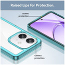 OPPO A40 4G Soft TPU Bumper Case [Clear Blue] 5