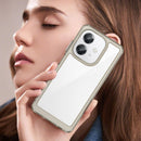 OPPO A40 4G Soft TPU Bumper Case [Clear Grey] 6