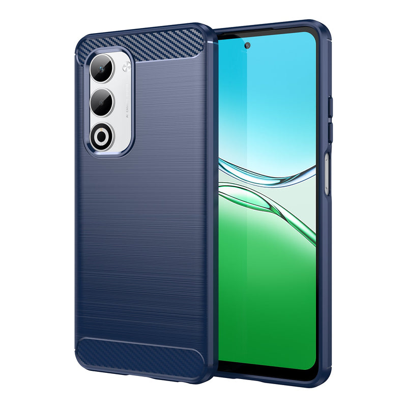 OPPO A5 Carbon Fibre Brushed Case [Navy]