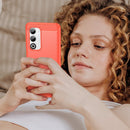 OPPO A5 Carbon Fibre Brushed Case [Red]