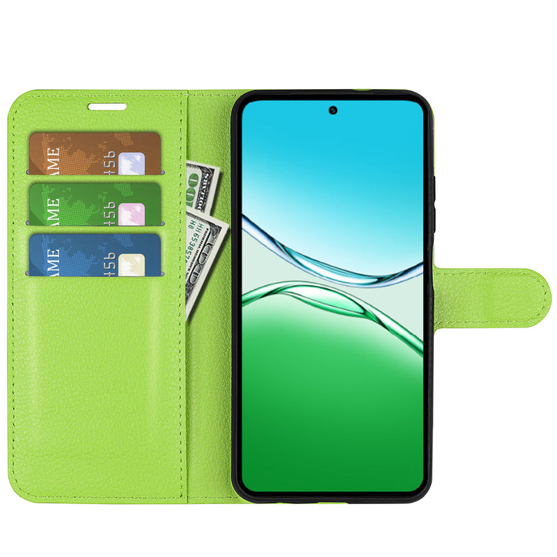 OPPO A5 PU Wallet Case [Green]