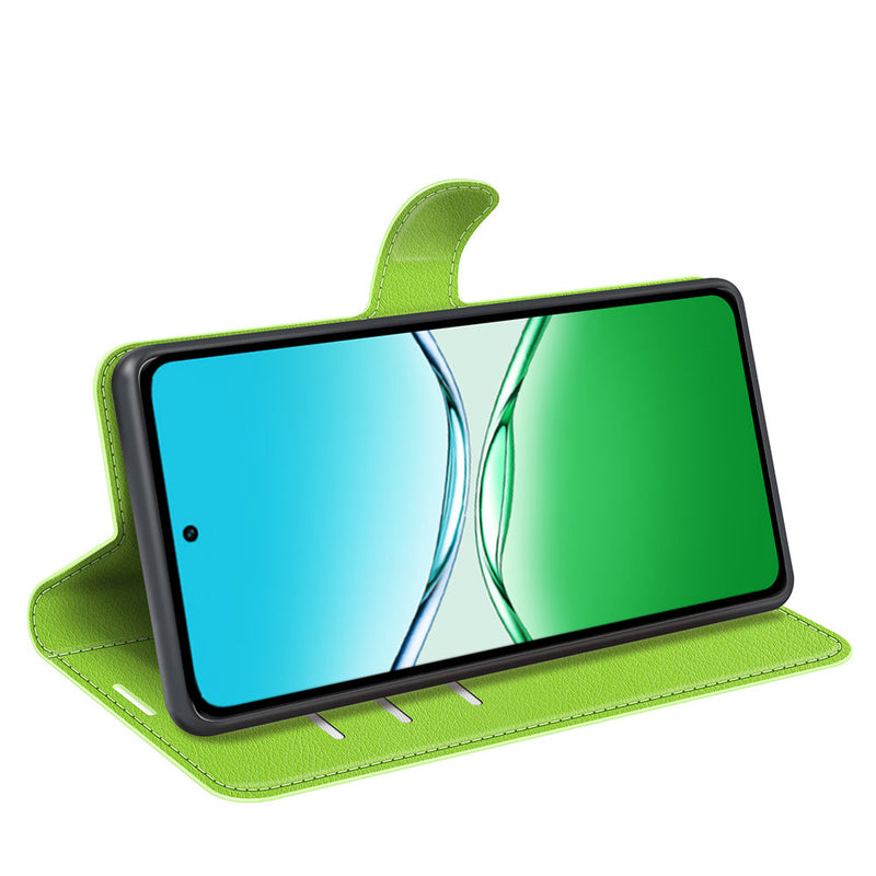 OPPO A5 PU Wallet Case [Green]