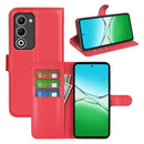 OPPO A5 PU Wallet Case [Red]