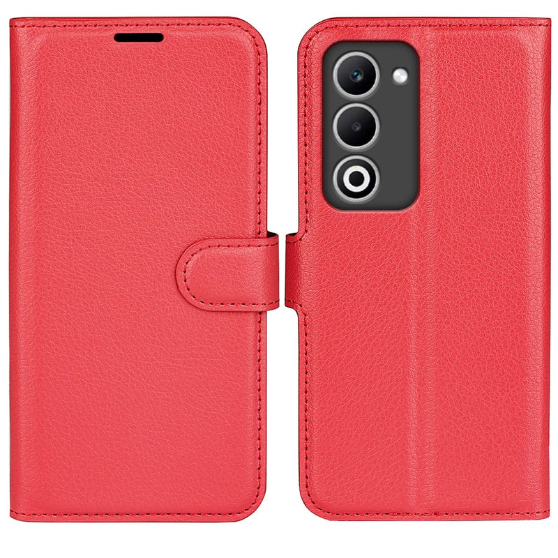 OPPO A5 PU Wallet Case [Red]