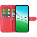 OPPO A5 PU Wallet Case [Red]