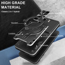 OPPO A5 Ring Kickstand Case w/ Camera Cover [Black]
