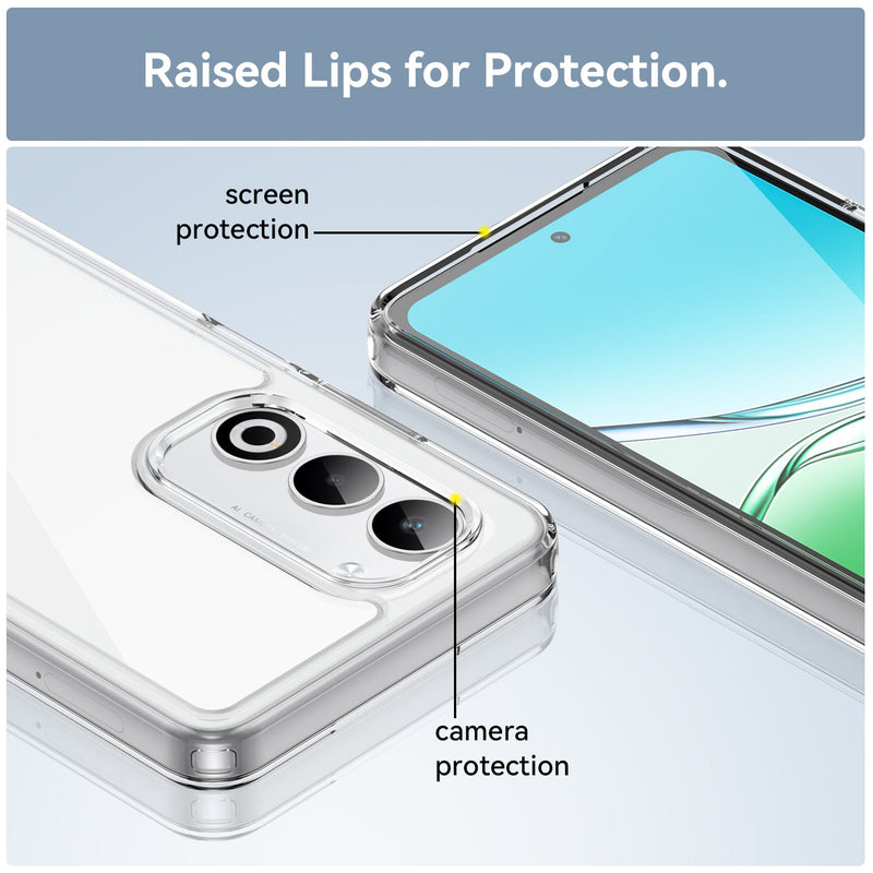 OPPO A5 Soft TPU Bumper Case [Clear]