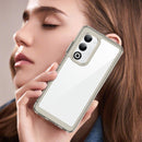 OPPO A5 Soft TPU Bumper Case [Clear Grey]