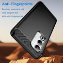 OPPO A5 Carbon Fibre TPU Case Slim Shockproof Cover Black 2