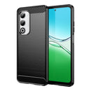 OPPO A5 Carbon Fibre TPU Case Slim Shockproof Cover Black 1