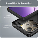 OPPO A5 Pro 5G Carbon Fibre TPU Case Slim Shockproof Cover