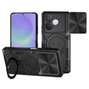 OPPO A5 Pro 5G Ring Kickstand Case w/ Camera Cover [Black] 1