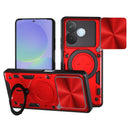 OPPO A5 Pro 5G Ring Kickstand Case w/ Camera Cover [Red] 1