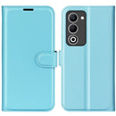 OPPO A5 PU Wallet Case [LightBlue] 4