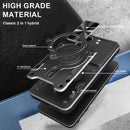 OPPO A5 Ring Kickstand Case w/ Camera Cover [Black] 6