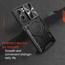 OPPO A5 Ring Kickstand Case w/ Camera Cover [Black] 9