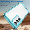 OPPO A5 Soft TPU Bumper Case [Clear Blue] 2