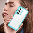 OPPO A5 Soft TPU Bumper Case [Clear Blue] 6
