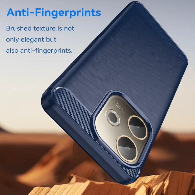 OPPO A5 Pro 5G Carbon Fibre Brushed Case [Navy]