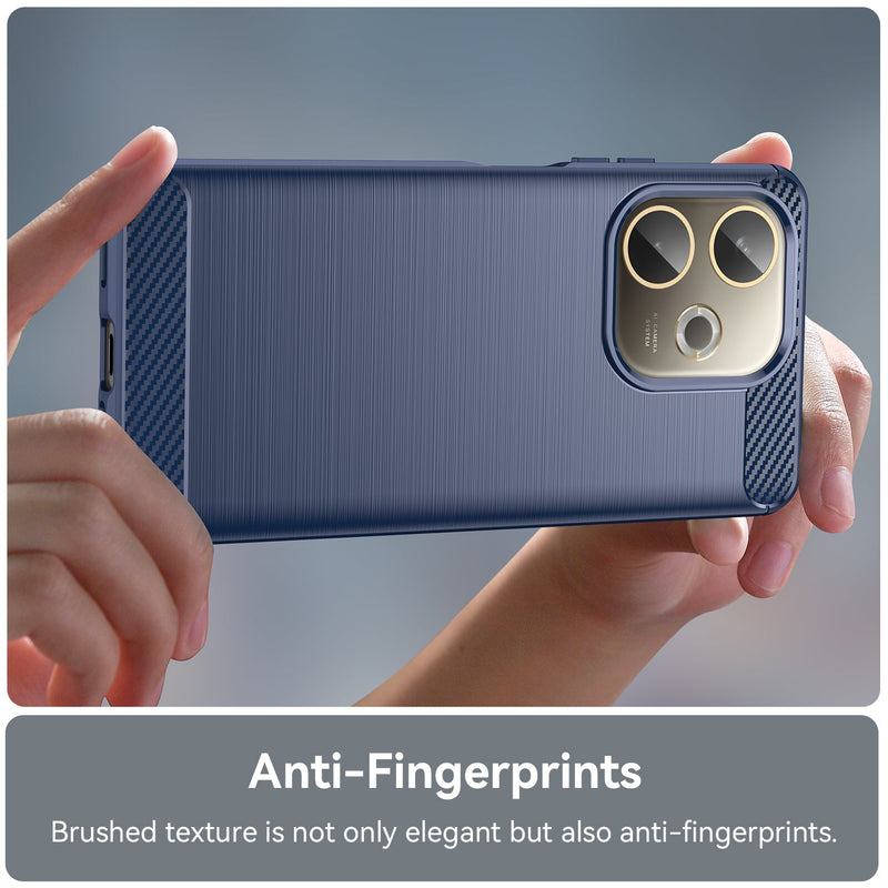 OPPO A5 Pro 5G Carbon Fibre Brushed Case [Navy]