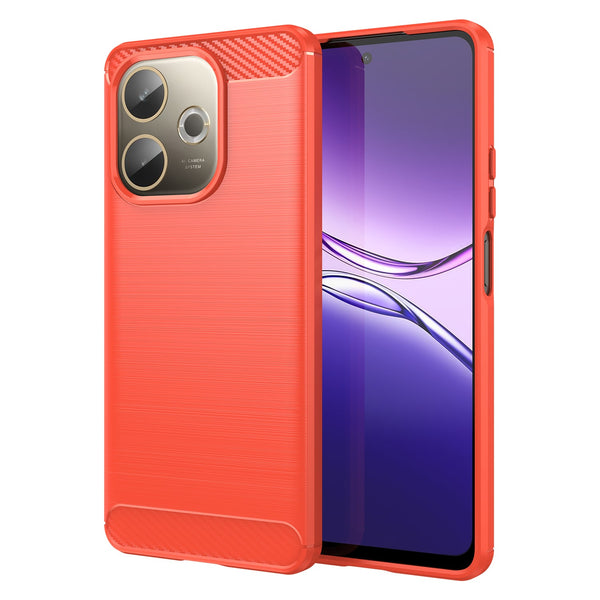 OPPO A5 Pro 5G Carbon Fibre Brushed Case [Red]