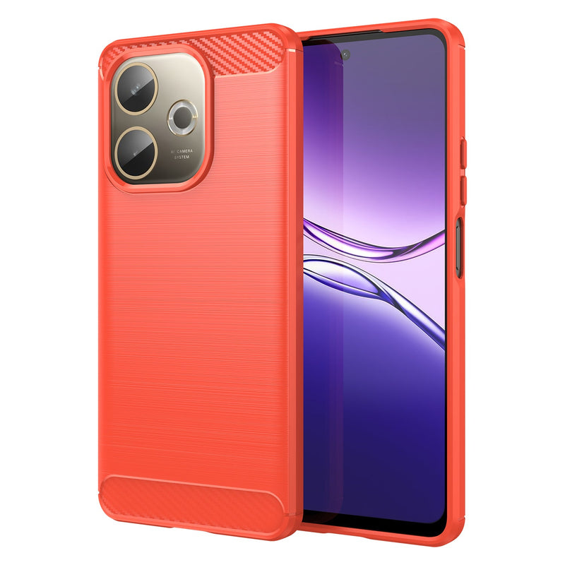OPPO A5 Pro 5G Carbon Fibre Brushed Case [Red]