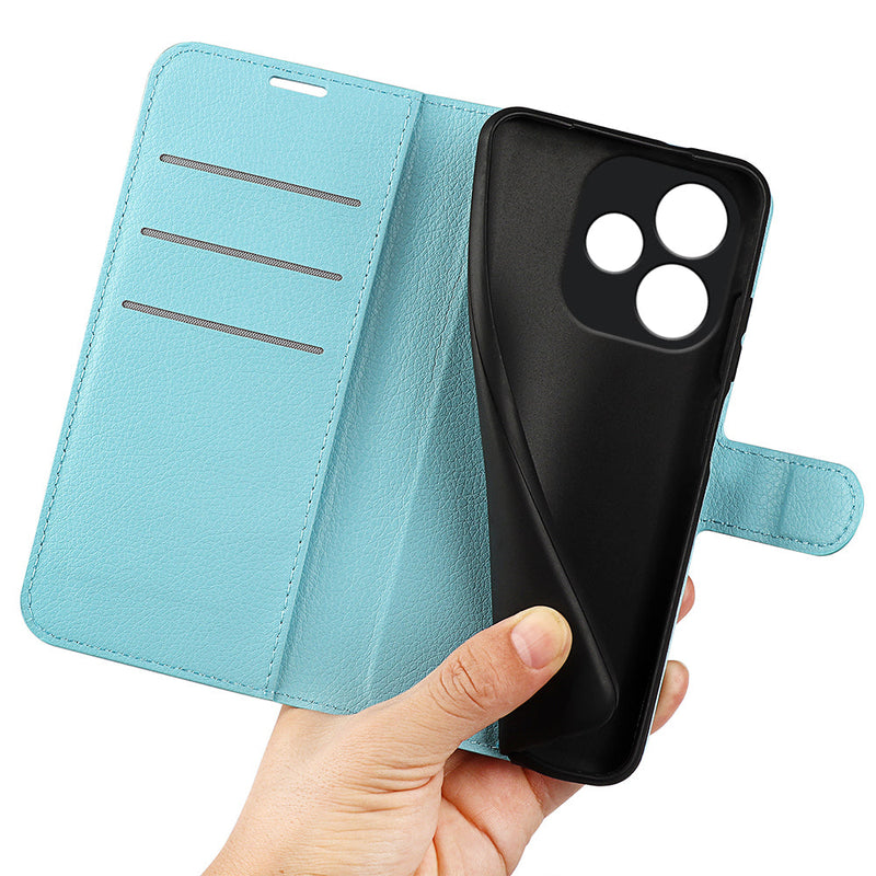 OPPO A5 Pro 5G PU Wallet Case [LightBlue]